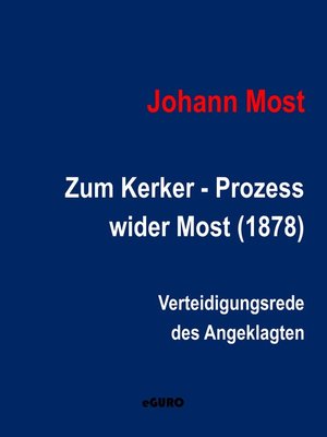 cover image of Zum Ketzer--Prozess wider Most (1878)